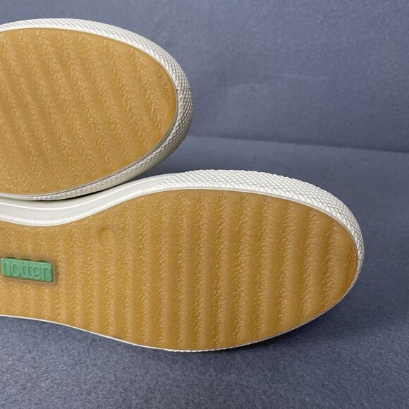 Hotter Slip On Loafer Shoe Women 9 Violet Plum Leather Flat Comfy Boho Casual - Picture 14 of 16